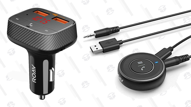 Transmisor/receptor Bluetooth/cargador para el coche Anker Roav SmartCharge F0 FM | $13 | Amazon | Usa el código ROAVFFF2Receptor Bluetooth Anker Roav | $11 | Amazon | Usa el código B2EVERDLGráfico: Shep McAllister